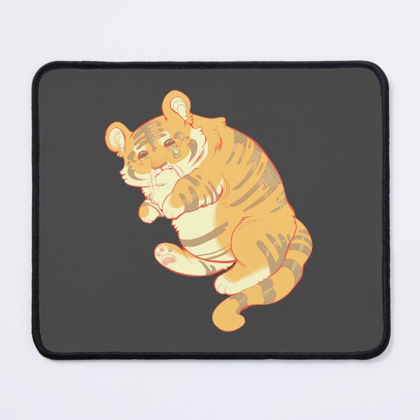 Item preview, Sad Rotund Chonky Tiger designed and sold by WormLasagna.