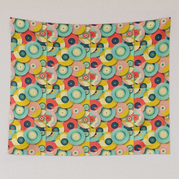 Item preview, Retro Vinyl Records designed and sold by BuraxisDesigns.