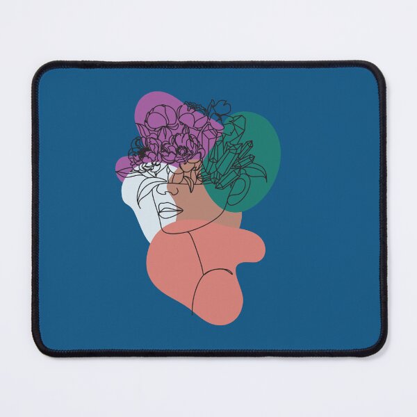 Item preview, Abstract woman's face designed and sold by OceanBelle.
