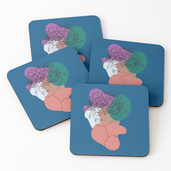 Item preview, Abstract woman's face designed and sold by OceanBelle.