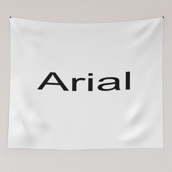 Item preview, Arial designed and sold by nicknickb.