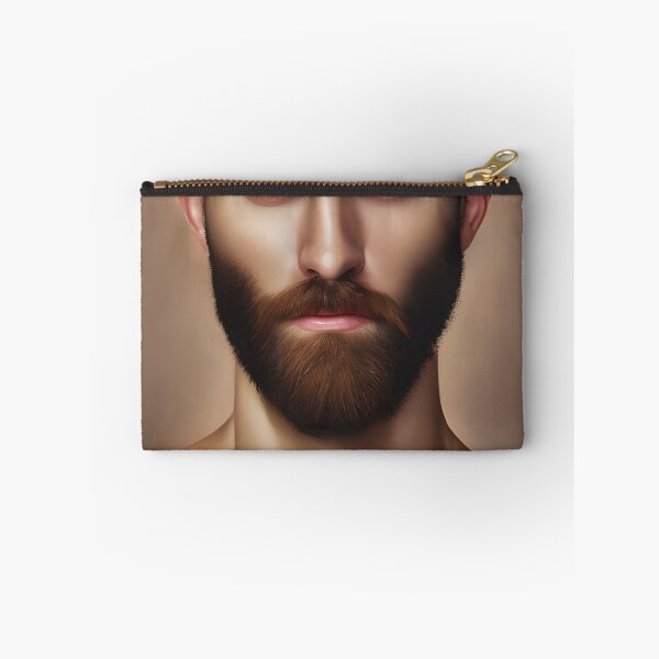 Item preview, Brown Haired, Bearded Man with Blue Eyes  designed and sold by LthrDaddyBear.