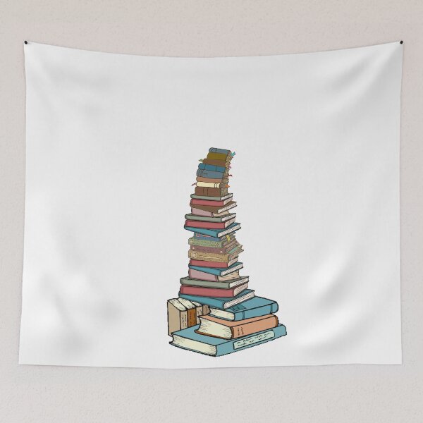 Item preview, Book stack designed and sold by printsbyko.