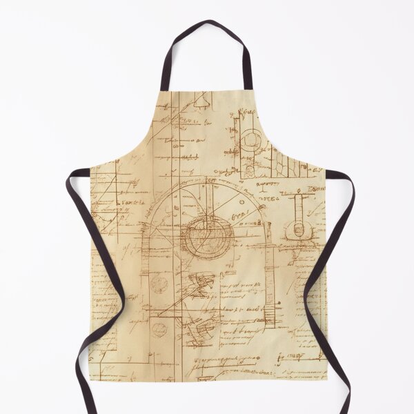 Item preview, Ancient decorative mathematical and geometrical calculations a technical drawing in Leonardo da Vinci style designed and sold by ArtifactVault.