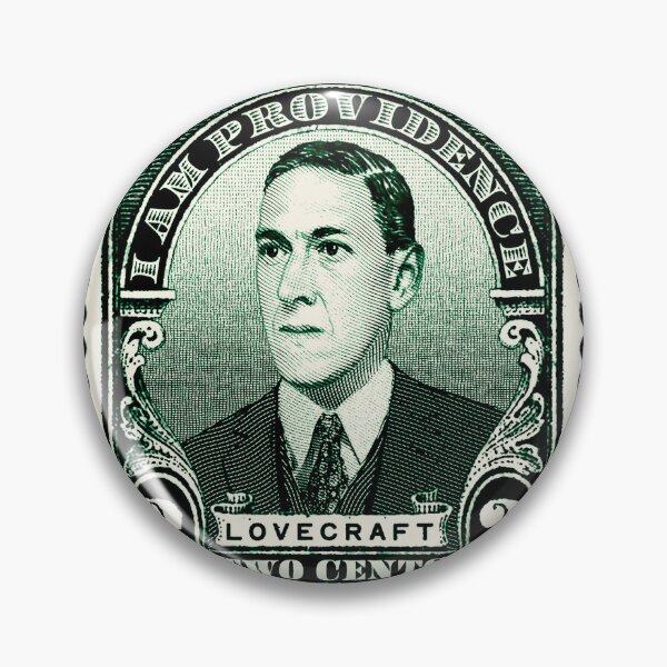Item preview, Green H.P. Lovecraft stamp designed and sold by HPLHS.