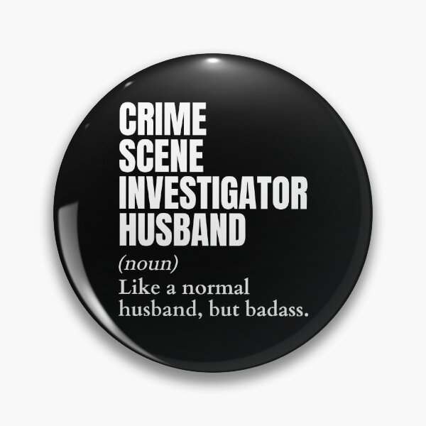 Item preview, Funny Badass Crime Scene Investigator Husband Definition designed and sold by EndlessFreedom.
