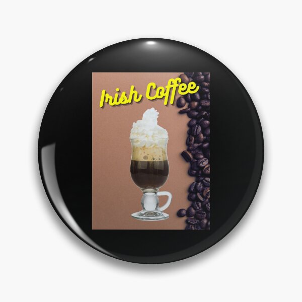 Artikelvorschau, Irish Coffee Cream Kaffeebohne Hintergrund entworfen und verkauft von IrishPOD.
