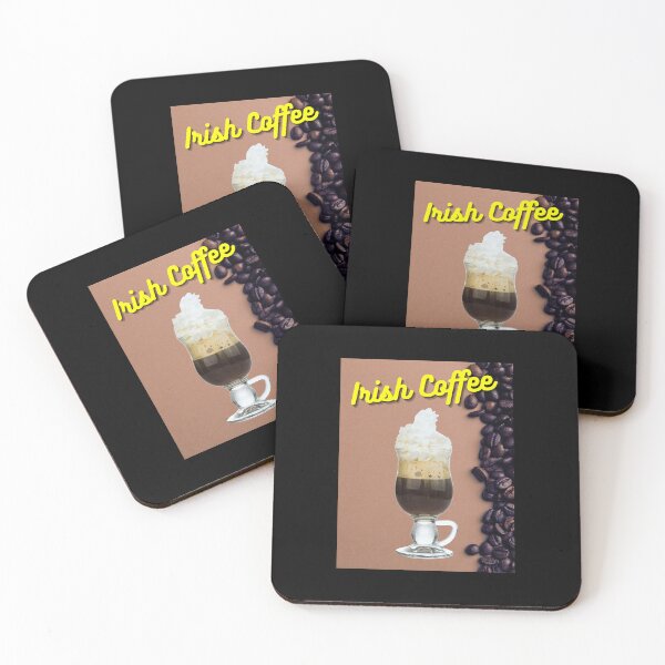 Item preview, Irish Coffee Cream Coffee Bean Background designed and sold by IrishPOD.