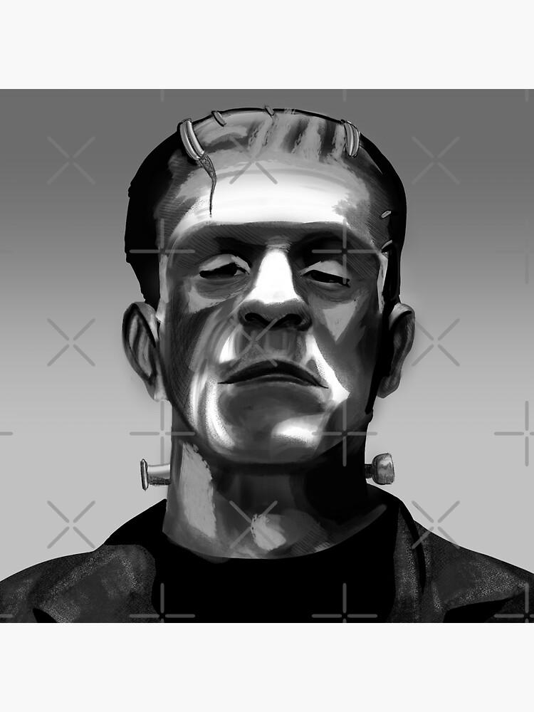 "Frankenstein's Monster" Sticker for Sale by pugemperor Redbubble