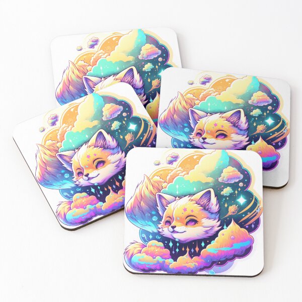 Item preview, Fox in clouds designed and sold by ST0N3ZY.