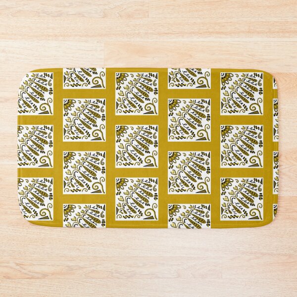 Item preview, Shades of Yellow Pattern Square designed and sold by blejsart.