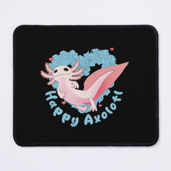 Item preview, Axolotl Happy Cute Salamander designed and sold by ABZDesigner.