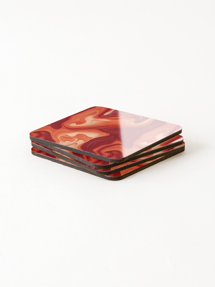 Thumbnail 4 of 5, Coasters (Set of 4), Color Combination Pattern designed and sold by BuraxisDesigns.