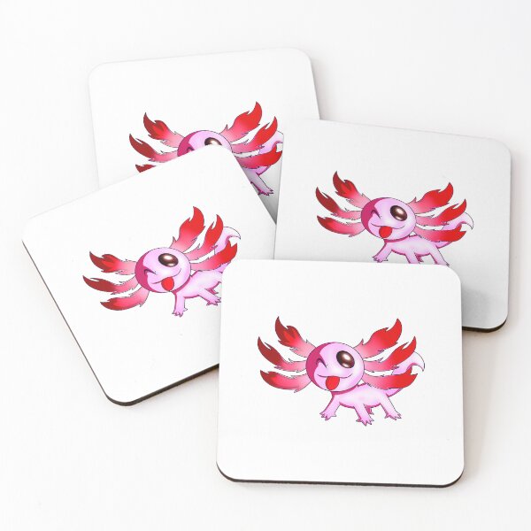 Item preview, Axolotl Happy Cute Salamander designed and sold by ABZDesigner.
