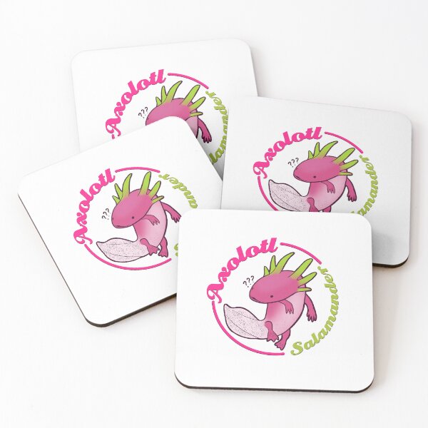 Item preview, Axolotl Happy Cute Salamander designed and sold by ABZDesigner.