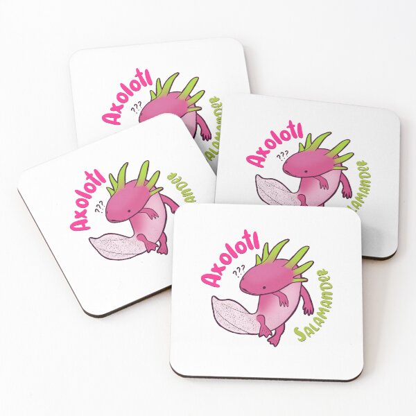 Item preview, Axolotl Happy Cute Salamander designed and sold by ABZDesigner.