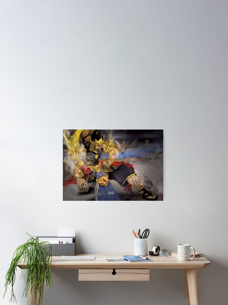 Thumbnail 2 of 3, Poster, Gatotkaca Java designed and sold by agusterus.