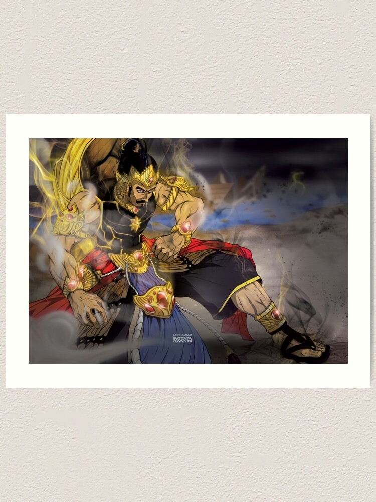 Thumbnail 1 von 3, Kunstdruck, Gatotkaca Java designt und verkauft von agusterus.