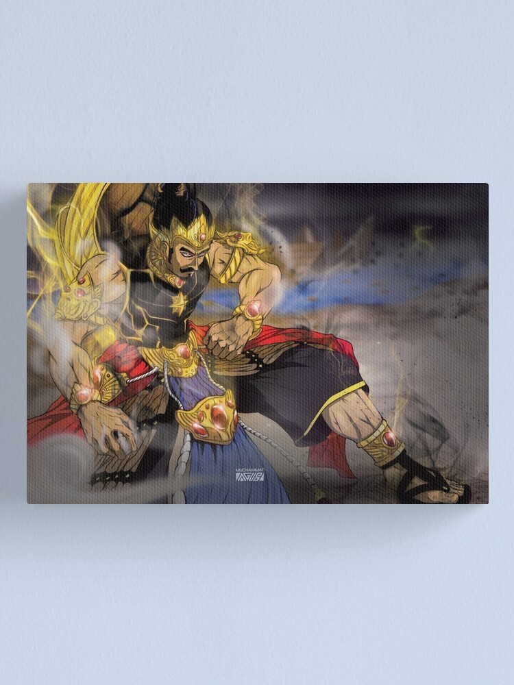 Thumbnail 1 of 3, Canvas Print, Gatotkaca Java designed and sold by agusterus.