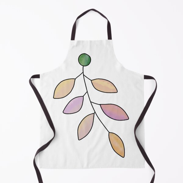 Item preview, Peachy Stained Glass Leaves designed and sold by Enchantress Designs.