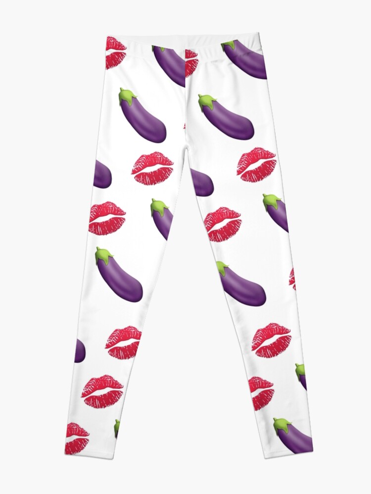 Aubergine Leggings by Color Obsession