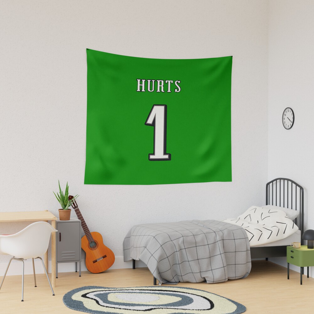 Jalen Hurts Tapestry 60x51in Black One Size