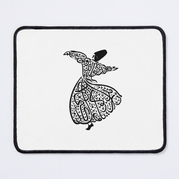 Item preview, Whirling Dervish Art, Sufi mystic Art, Molana Dance designed and sold by PersianGallary.