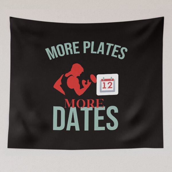 Item preview, More Plates More Dates - Funny Workout And Calendar Date designed and sold by leo121687.