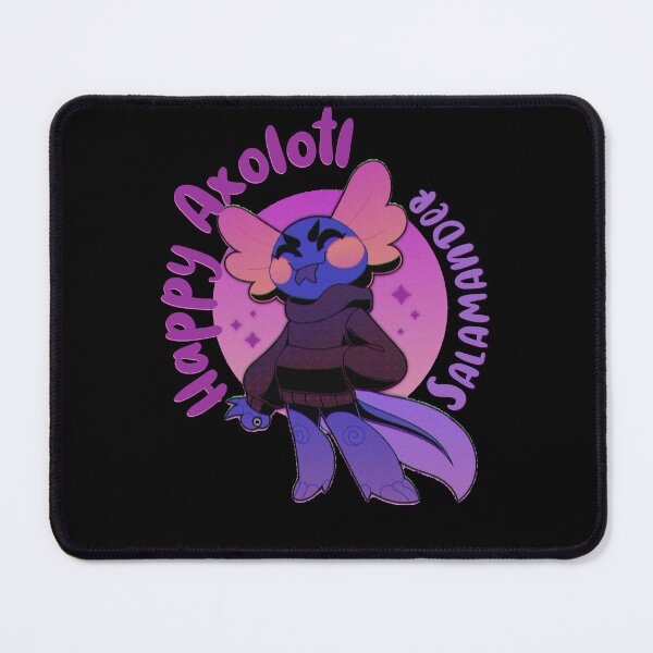 Item preview, Axolotl Happy Cute Salamander designed and sold by ABZDesigner.