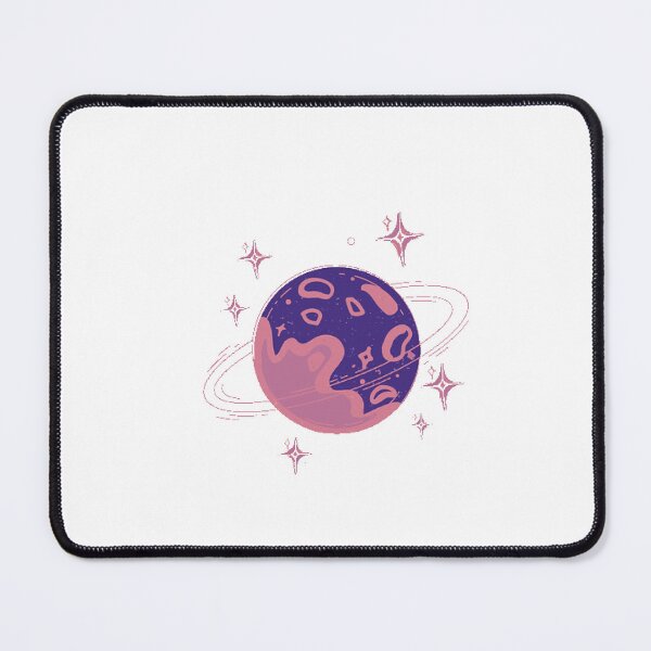 Item preview, pink and purple space  designed and sold by printsbyko.