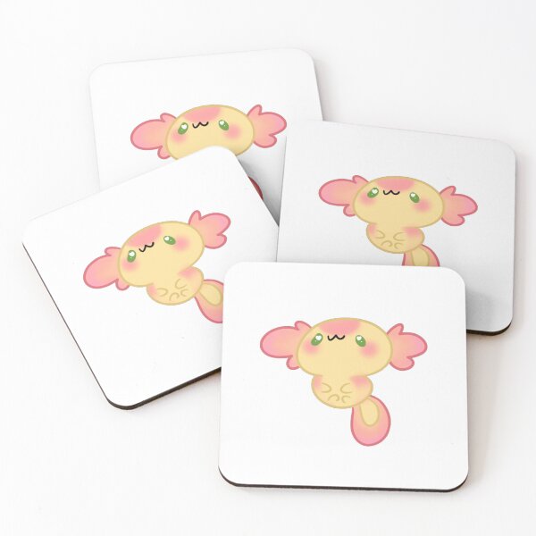 Item preview, Axolotl Happy Cute Salamander designed and sold by ABZDesigner.