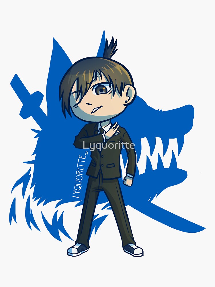 Aki From Chainsaw Man Sticker For Sale By Lyquoritte Redbubble 9684