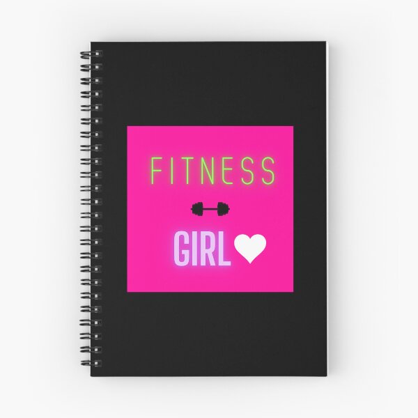 Item preview, FITNESS GIRL #11 PINK BLACK BACKGROUND BAR BELL MEME designed and sold by EllieMonroe.