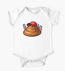 Anti-Trumpf-Poop Baby Body Kurzarm