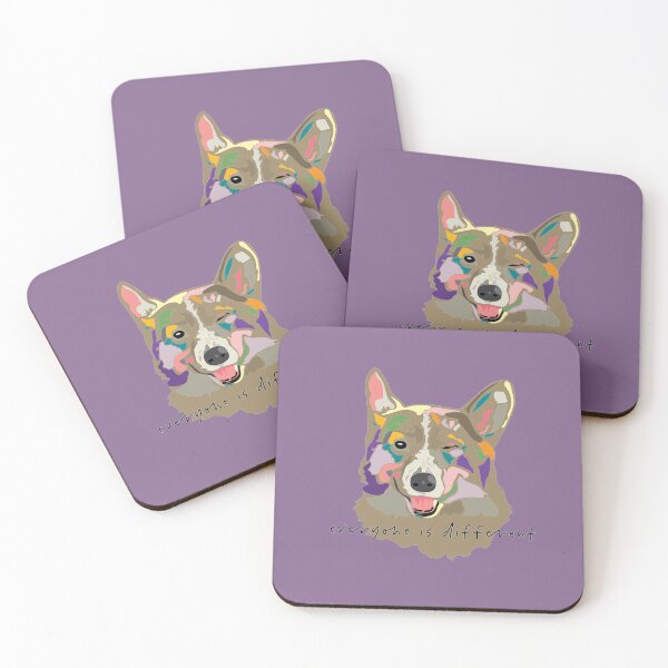 Item preview, everyone is different_wink dog_c3 designed and sold by Mimi Huang.
