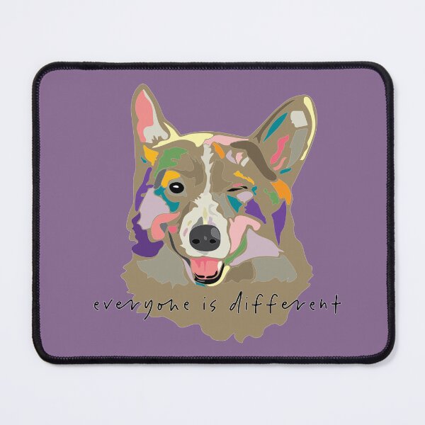 Item preview, everyone is different_wink dog_c3 designed and sold by Mimi Huang.