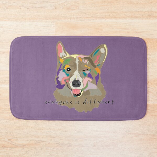 Item preview, everyone is different_wink dog_c3 designed and sold by Mimi Huang.