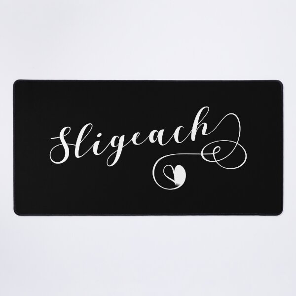 Item preview, Contae Shligigh Colours Flag Heart, Sligo, Ireland, Irish designed and sold by Celticana.