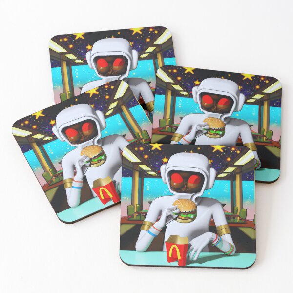 Item preview, Space Burger Restaurant designed and sold by mischiefmartian.