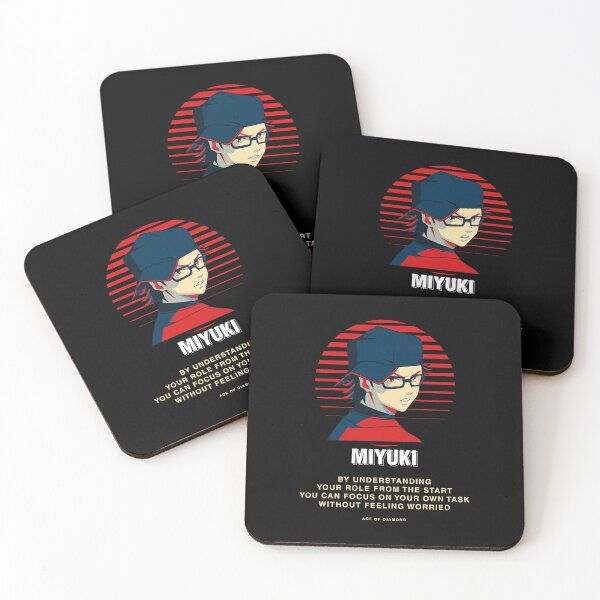 Item preview, Ace of Diamond Quotes: Miyuki Kazuya with Glasses designed and sold by Viability Creative.