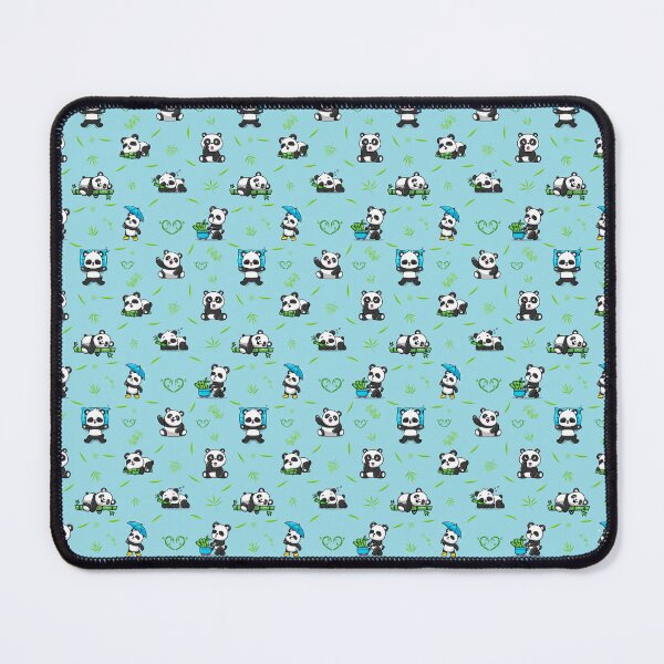 Item preview, Panda Bamboo Seamless Pattern 21 designed and sold by GetUpStudios.