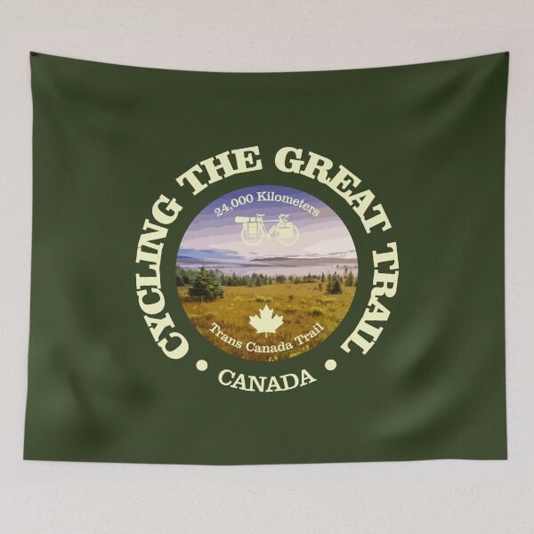 Item preview, The Great Trail (cycling c) designed and sold by curranmorgan.