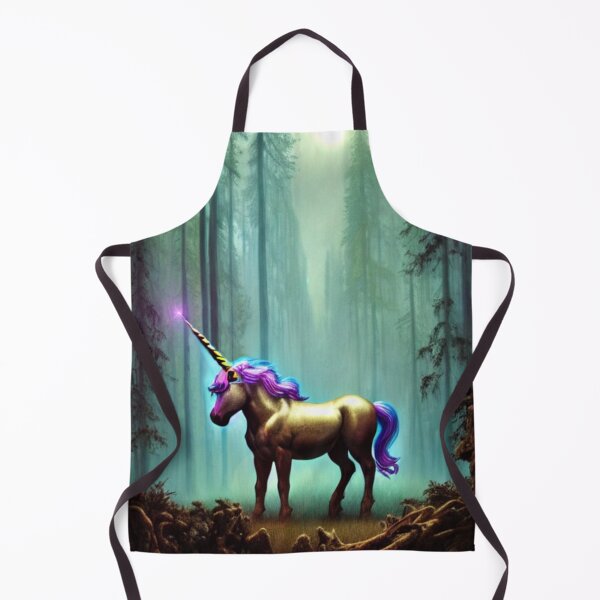 Item preview, Unicorn in a forest clearing designed and sold by Savage-ts.