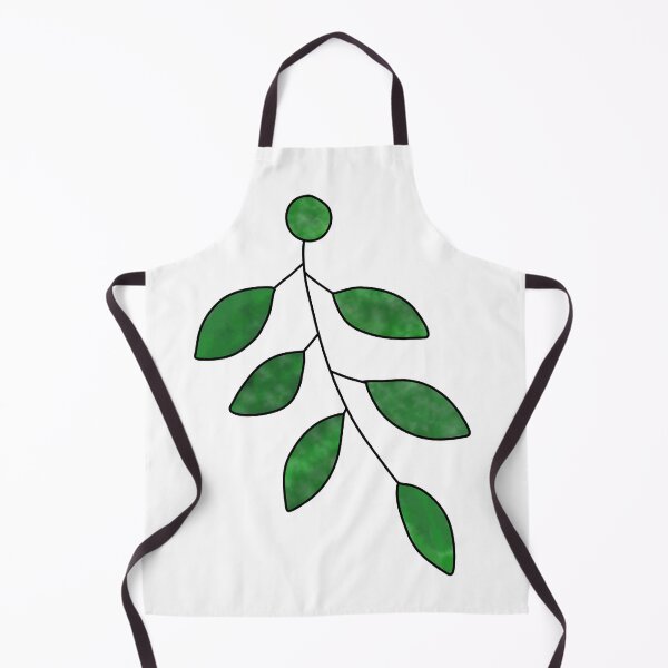 Item preview, Green stained glass leaves designed and sold by Enchantress Designs.