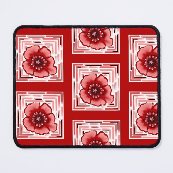 Item preview, Shades of Red Pattern Square designed and sold by blejsart.