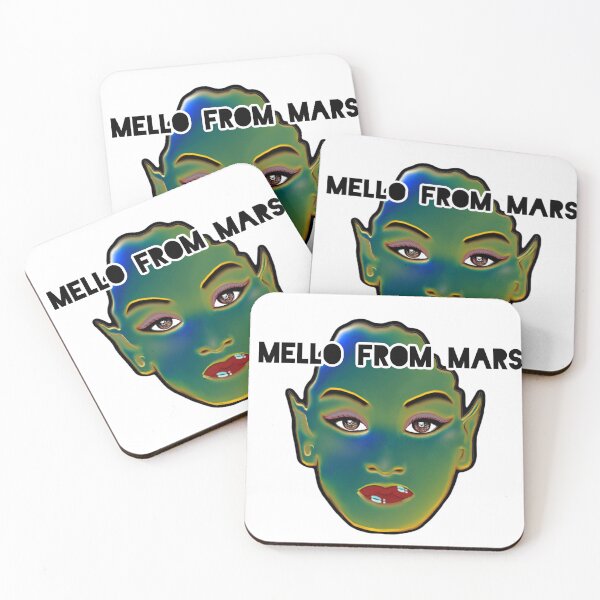 Artikelvorschau, Mello vom Mars-Logo - Alien entworfen und verkauft von MelloFromMars.