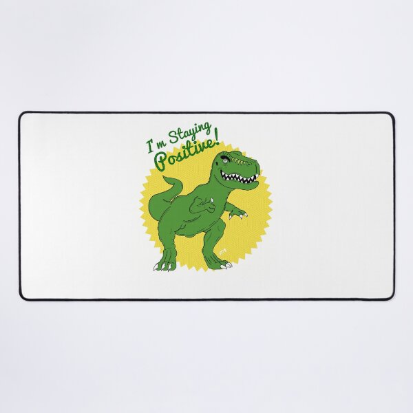 Item preview, Optimistic Dinosaur designed and sold by FoxTrotMadlyArt.