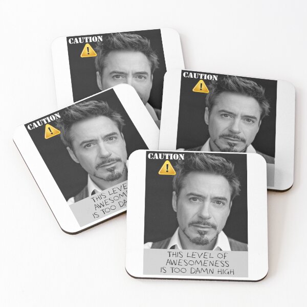 Item preview, caution! (robert downey jr) designed and sold by jlimoliv.