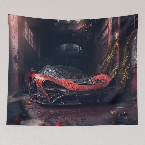 Item preview, Red Exotic Barn Find designed and sold by ExoticBarnFinds.