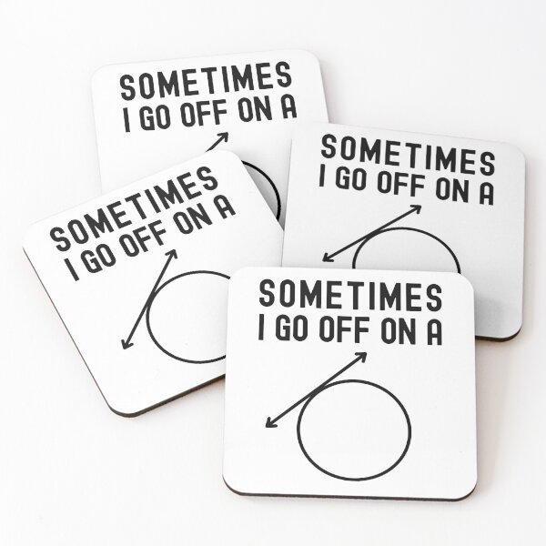 Item preview, Sometimes I Go Off On A Tangent - Math Professor, Math Teacher, Math Nerd, Mathematics, Statistics, Laboratories designed and sold by jadedscientist.